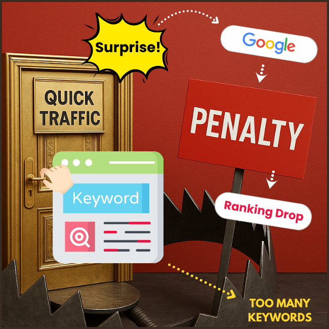 Adding Multiple Keywords on a Page is a Trap for Quick Ranking