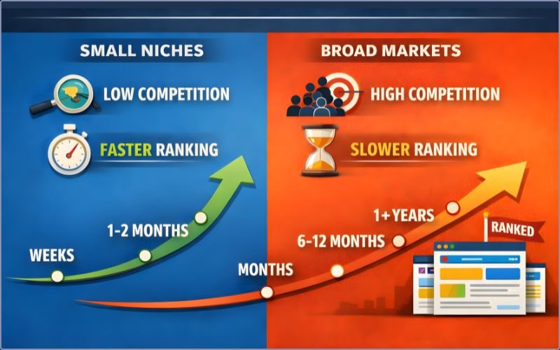 Difference In Competition &Amp; Ranking Time